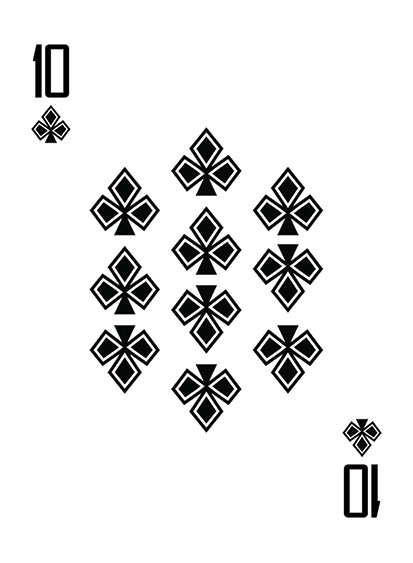 10 of Clubs