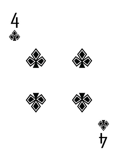 4 of Clubs