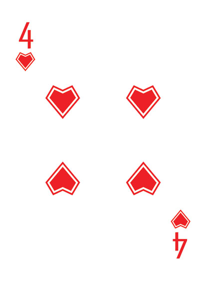 4 of Hearts