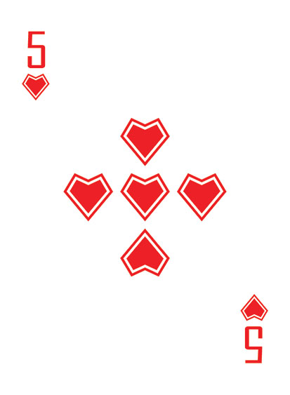 5 of Hearts
